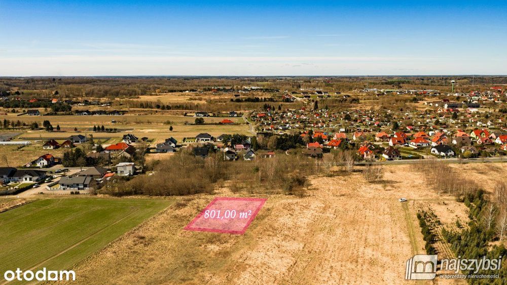 Nowogard-działka budowlana  w spokojnej okolicy