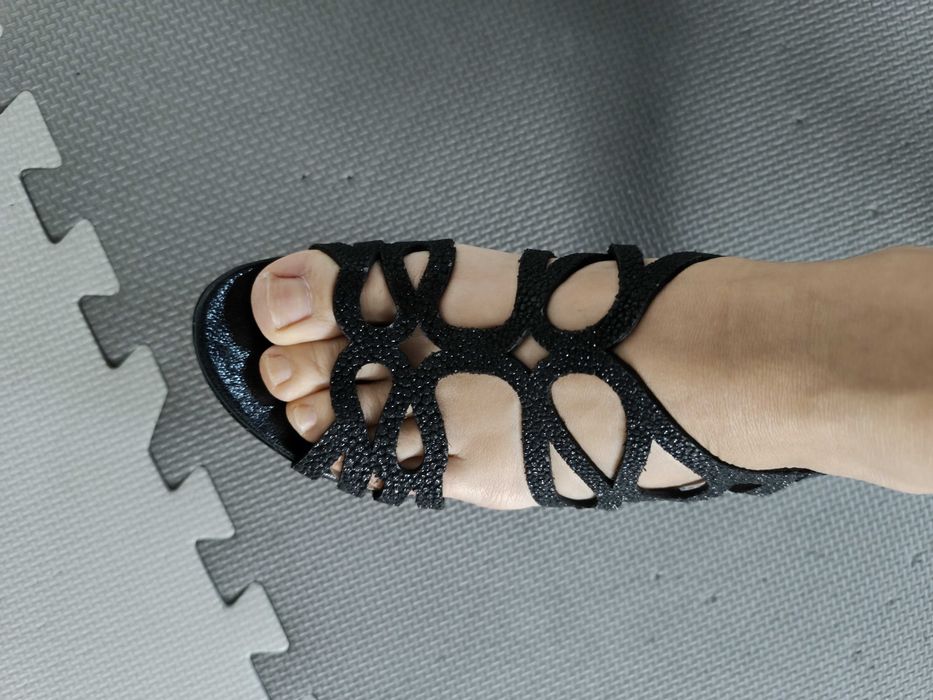 Eleganckie NOWE sandały Kordel skóra