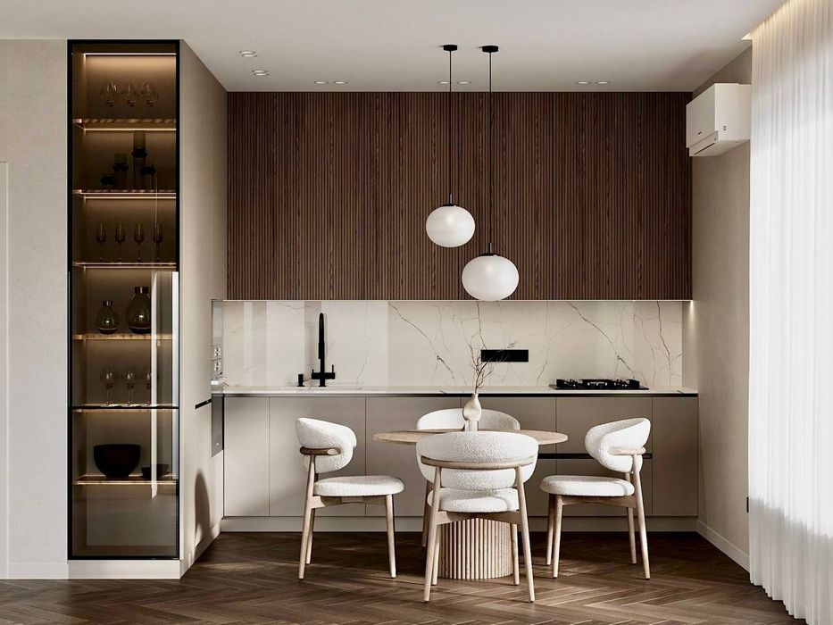 Дуплекс з дизайнерським ремонтом в Лісовій Бучі на закритій території.