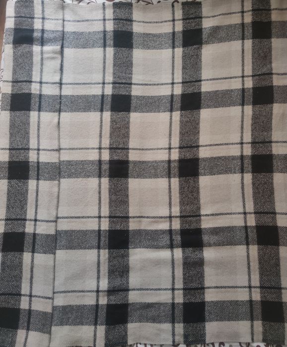 Плед шерстяной теплый 170х180см