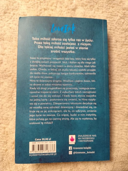 K.N. Haner książka LoveInk You