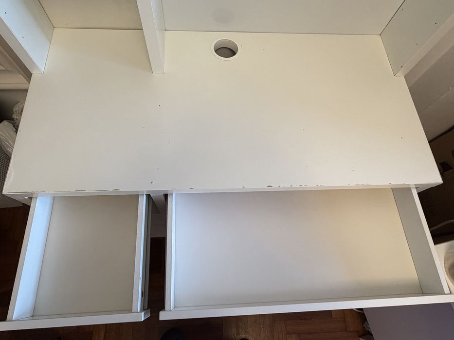 Secretaria branca IKEA