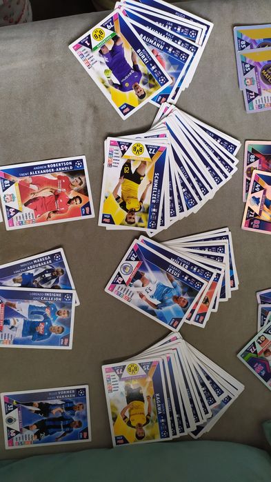 Coleção  80 cartas MATCH ATTAX season 2018/19