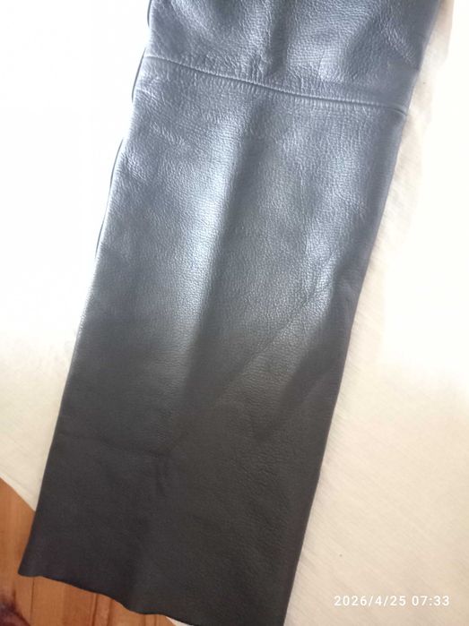 Spodnie męskie skórzane Vanucci r. 60 ładne