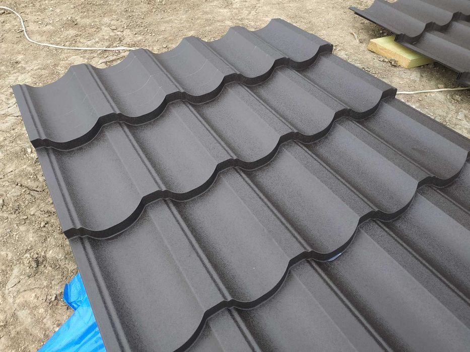 Металлочерепица Модерн . Монтаж кровли ПОРТФОЛИО