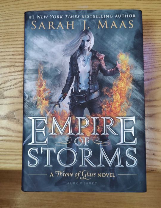 Empire of Storms hardcover, Sarah J Maas