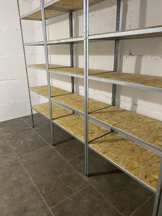 В підвал стелаж металевий СТО в гараж балкон кладова комору полки