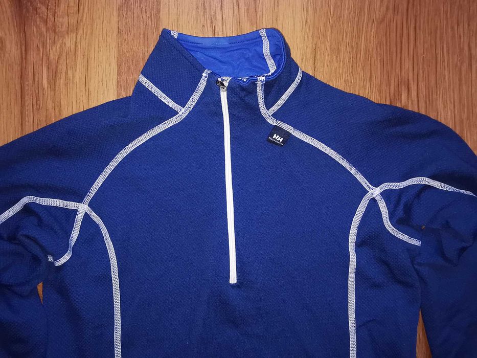 HELLY HANSEN longsleeve 1/4 zip koszulka termo S/M