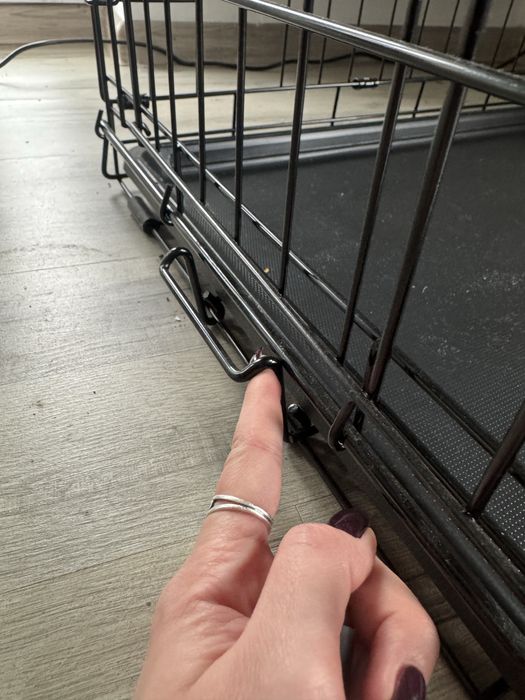 Klatka kenelowa dla psa z pokrowcem - stan idealny