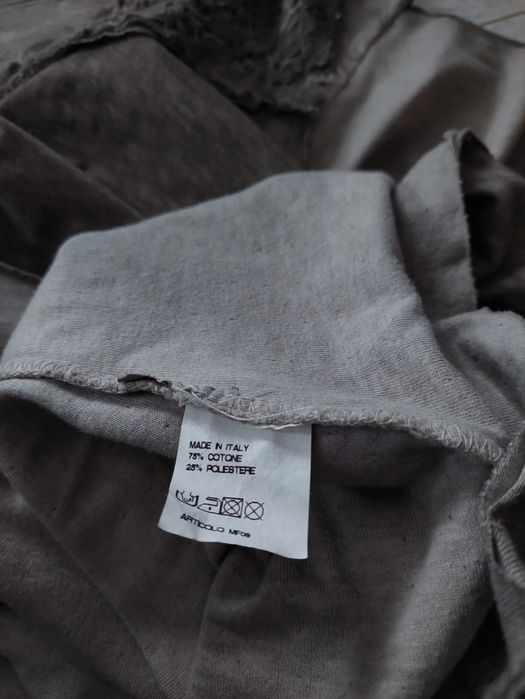 Włoska bluzka tunika oversize