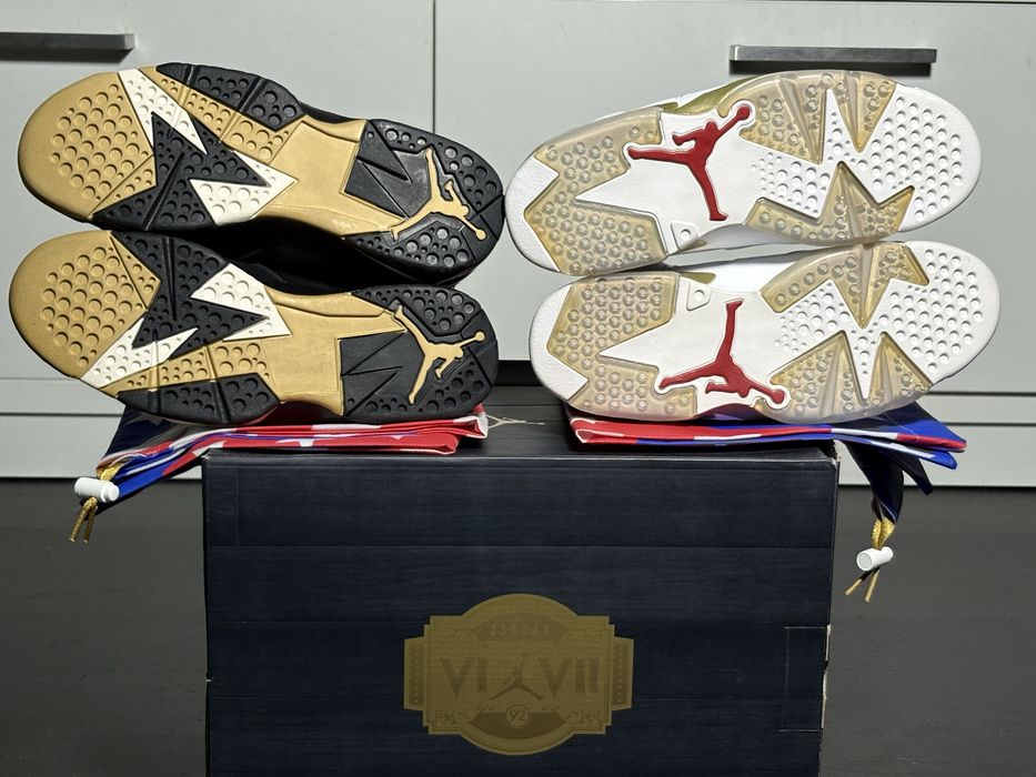 Air Jordan 7/6 Retro ‘Golden Moments Pack’