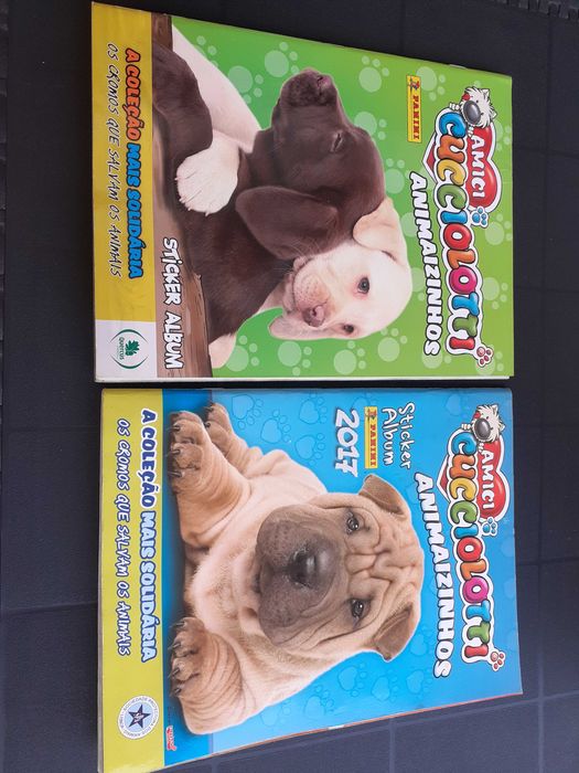 Cadernetas cromos cucciolotti - completas