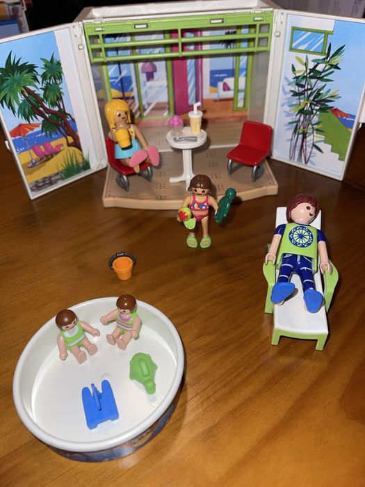 Maleta casa bonecas playmobil