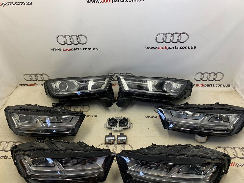 Фары Q7 4M Matrix Full LED Xenon матрикс фул лед ксенон