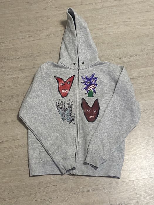 кофта no brend zip hoodie