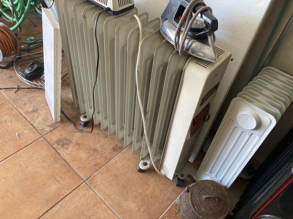 1 aquecedore em bom estado