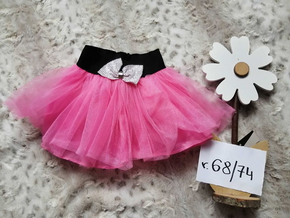 Urocza spódniczka tiulowa 68/74