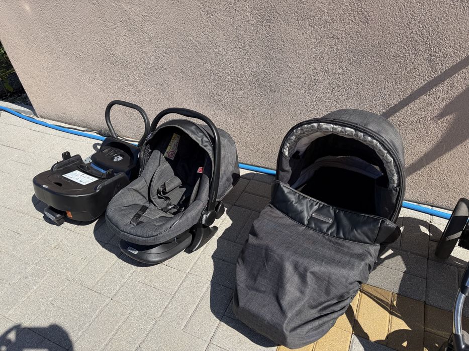 Carrinho de bebé - Bebecar Trio ip op (com base isofix)