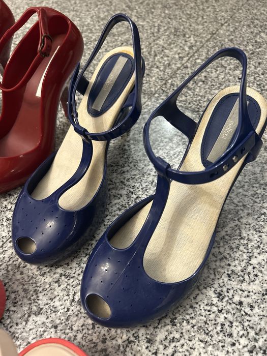 Melissa 38 e 39 sapatos sabrinas chinelos Melissas