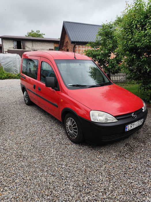 opel combo kombivan Benzyna+LPG