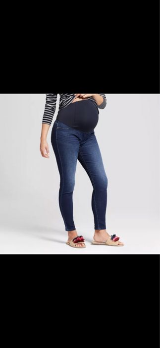 Spodnie ciazowe rurki rozne rozmiary na brzuch jeansy getry maternity