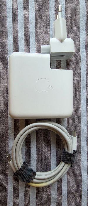 Ładowarka Aplle A1718 61W zasilacz oryginał