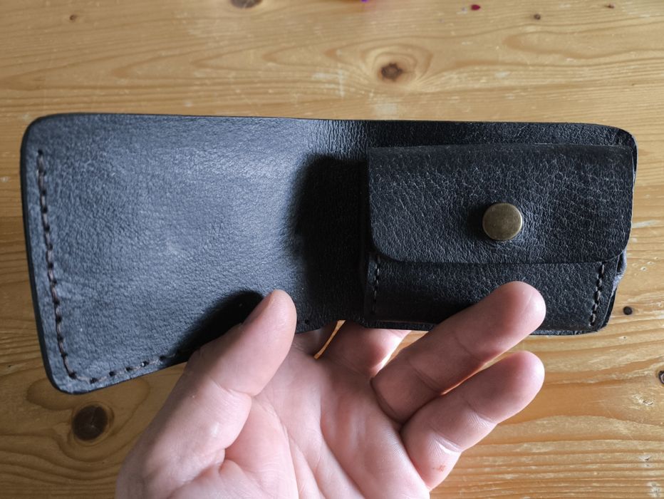 Portfel męski skórzany handmade