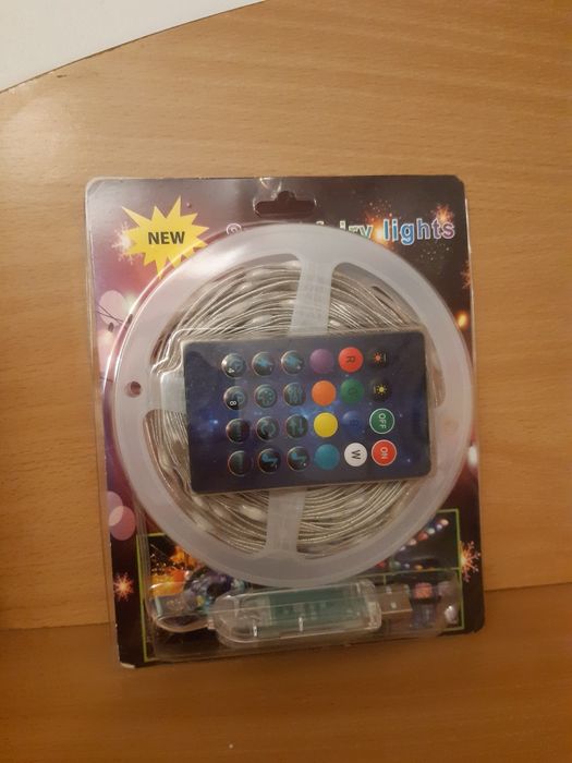 Sznur choinkowy/dekoracyjny 10m