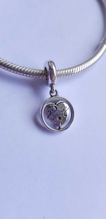 charms zawieszka srebro 925 bratnia dusza