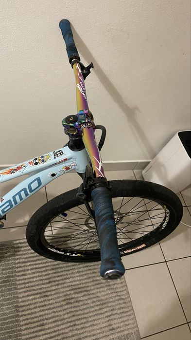 Megamo montada para grau