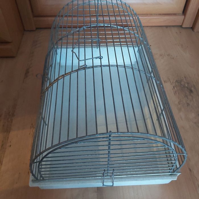 Mała klatka dla chomika myszki