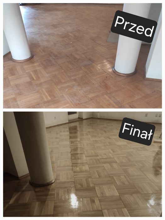 Cyklinowanie parkietów