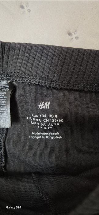 Spodnie dzwony flare H&M 134