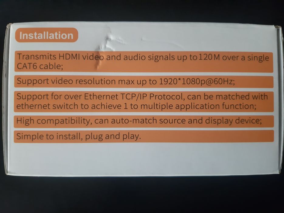 HDMI extender over IP64354162440963124