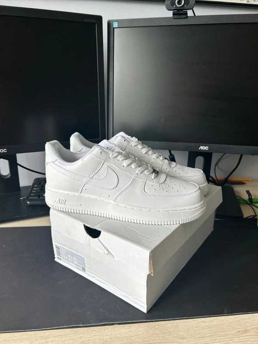 ButyDamskie Nike_Air_Force_1_Low_'07_Biały_Uniseks R.37.5