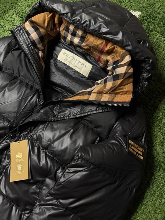 пуховик burberry | куртка барбері