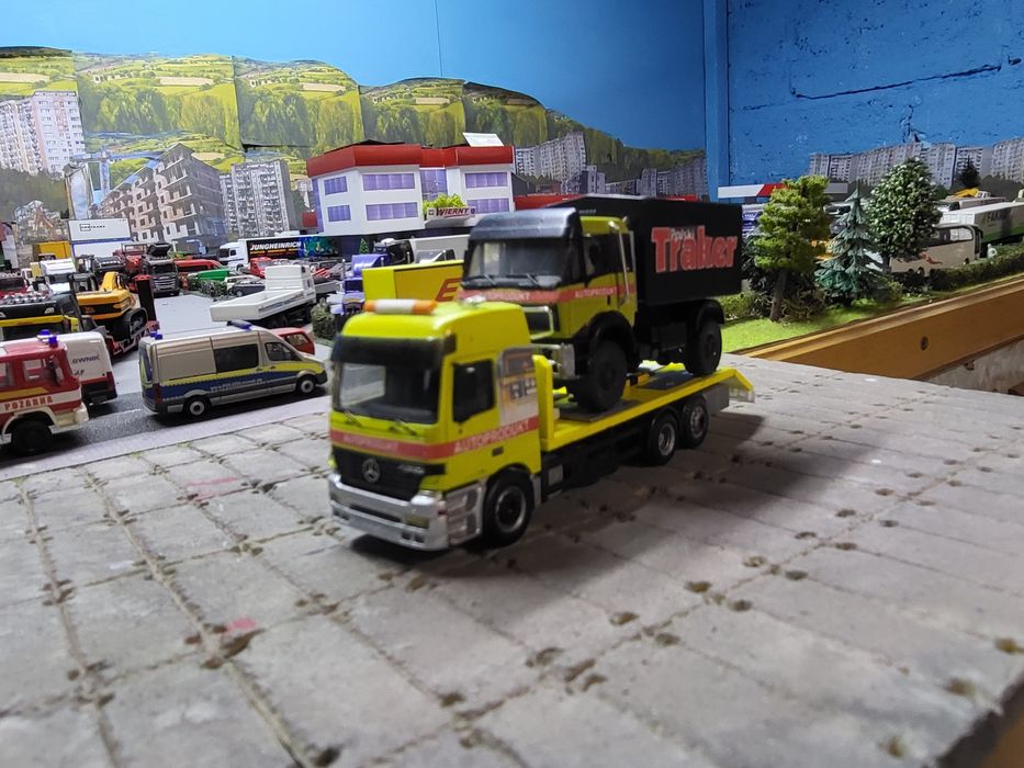 Mercedes Actros Mp1 laweta 1/87 Herpa