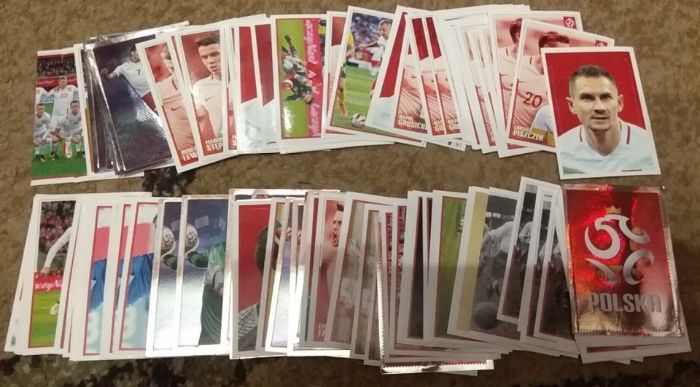 Dumni z naszych naklejki do albumu z Biedronka