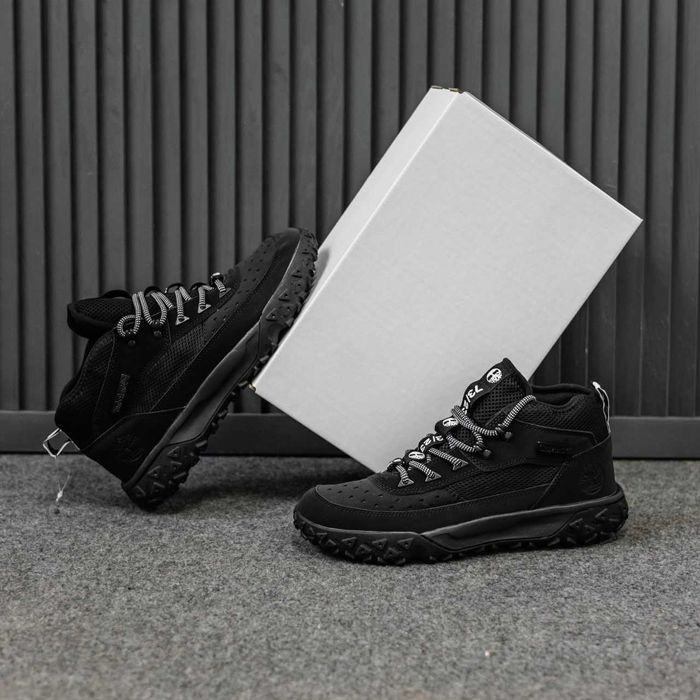 Кросівки зимові Timberland GreenStride Motion 6 Waterproof All Black