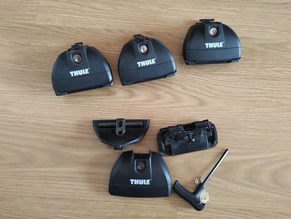 Suporte THULE Rapid System 753 + Kit Fixação 184006 (Volvo XC60)