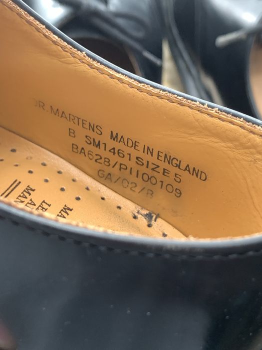 Туфлі Dr. Martens 1461, розмір 38, шкіра, Англія