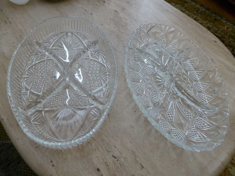 2 Glass Appetizer Plates438170052587704320