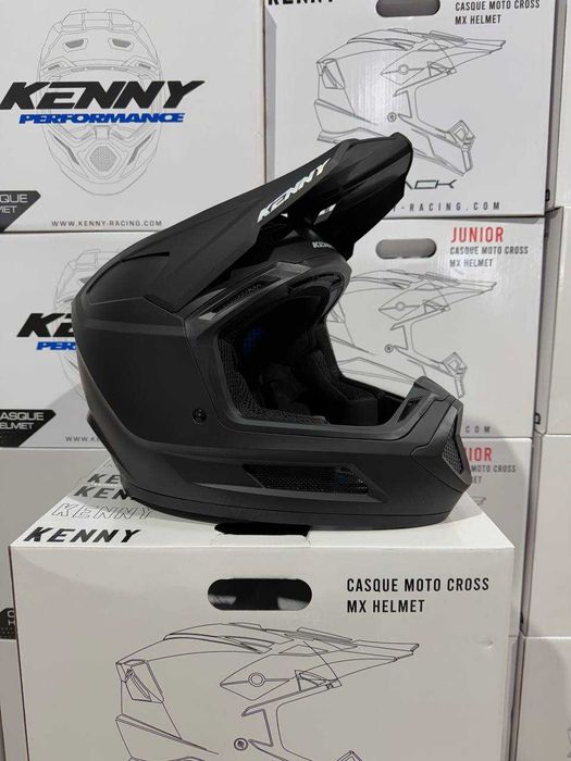 Мотошолом Kenny Performance матовий чорний