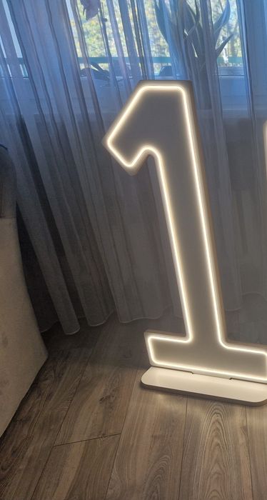 Wynajem cyfr led 100 cm