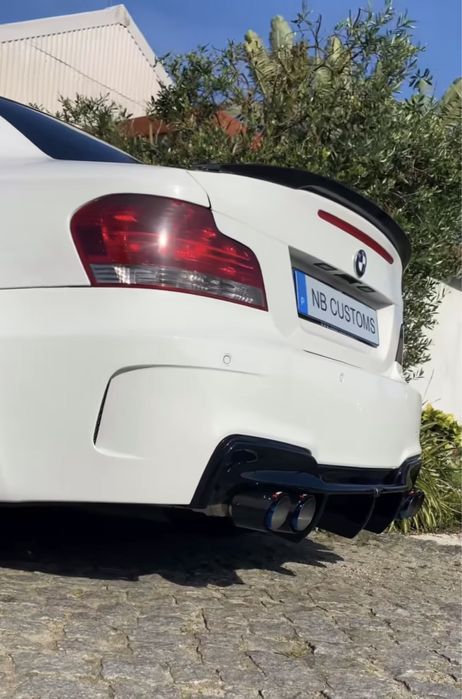 Difusor look 1M bmw E81/E82/E87/E88