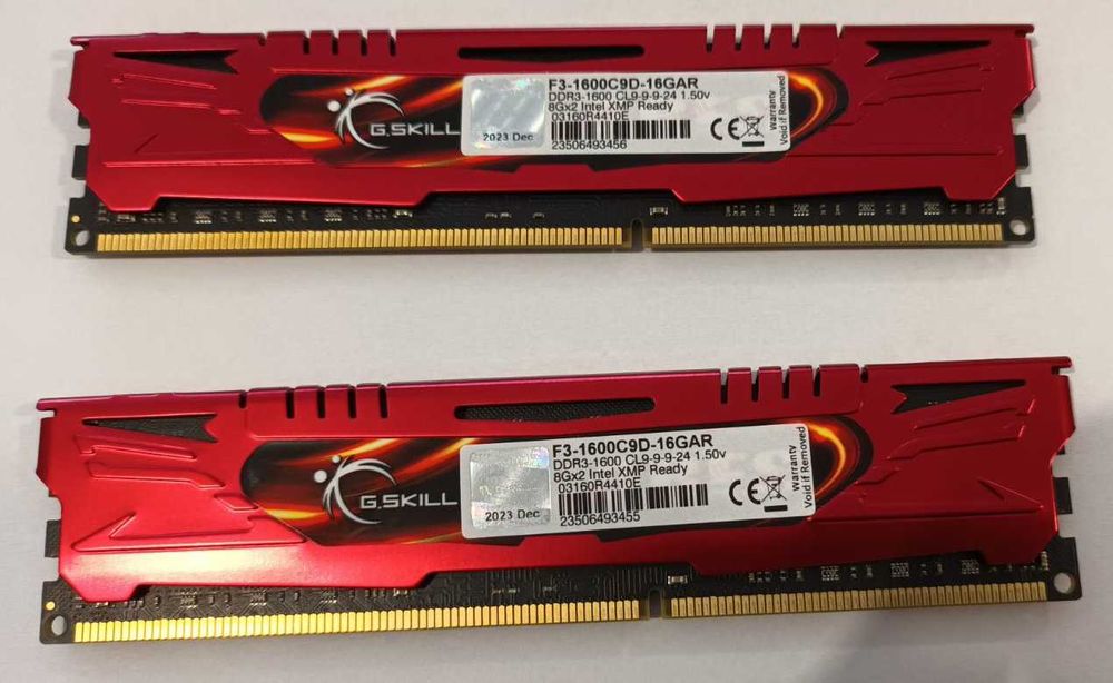 8GB G.SKILL DDR3 PC3 17000 2133MHz Ares Low Profile (9 11 20 28) (2X4GB) EUR 57,98   FR