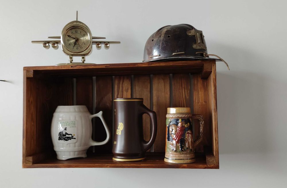 skrzynka drewniana premium dekoracyjna 45x30x25