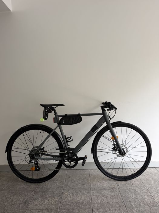 Bicicleta urbana Elops Speed 900 – Tamanho L – Cinzento