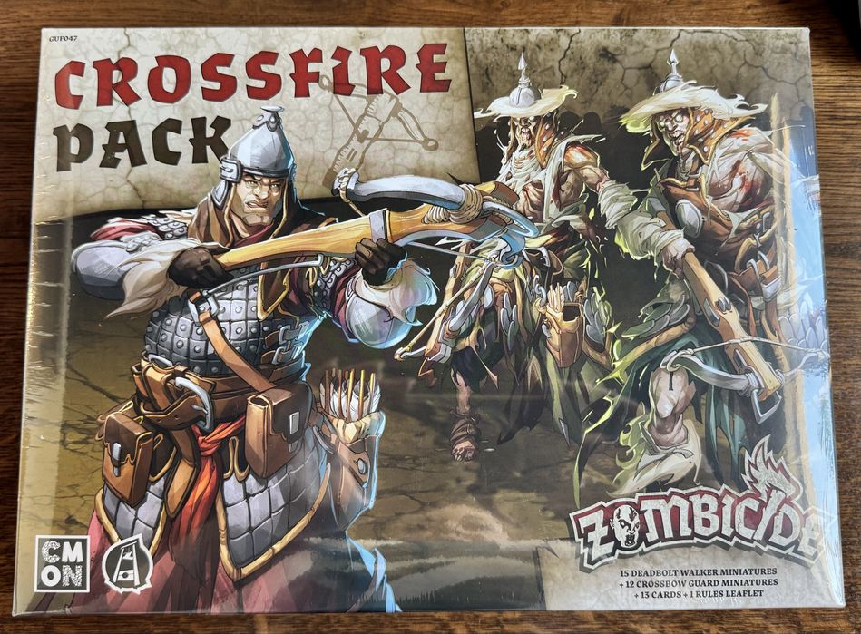 Zombicide biala Śmierć, zielona horda, Berkserer, crossfire