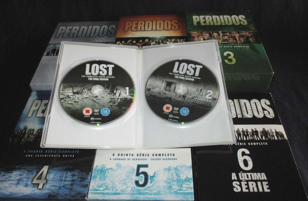 DVD Perdidos 6 Temporadas Lost